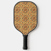 Herfst caleidoscoop pickleball paddle (Achterkant)