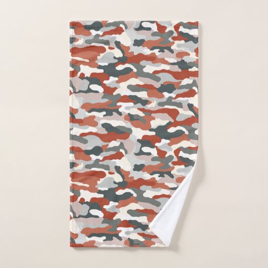 Herfst Camouflage Bad Handdoek (Handdoek)