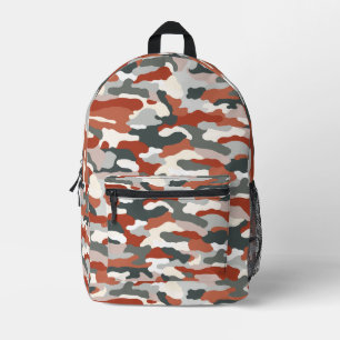 Herfst Camouflage Bedrukte Rugzak
