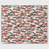 Herfst Camouflage Cadeaupapier (Vlak)
