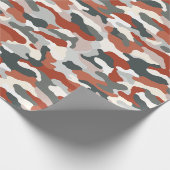 Herfst Camouflage Cadeaupapier (Hoek)