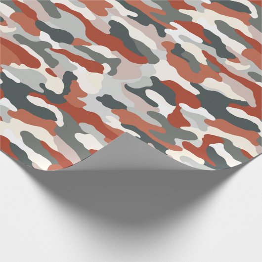 Herfst Camouflage Cadeaupapier (Hoek)