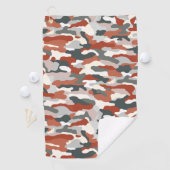 Herfst Camouflage Golfhanddoek (Insitu)