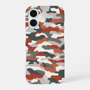 Herfst Camouflage iPhone 16 Hoesje