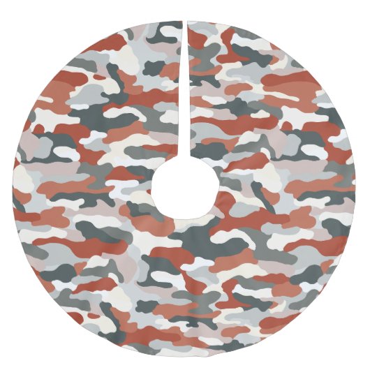 Herfst Camouflage Kerstboom Rok (Voorkant)