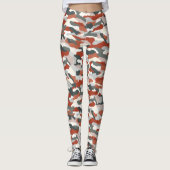Herfst Camouflage Leggings (Voorkant)