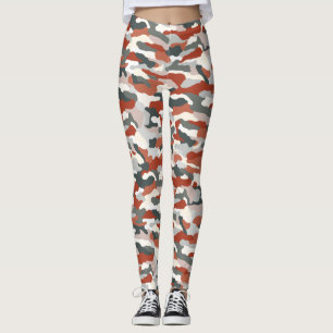 Herfst Camouflage Leggings