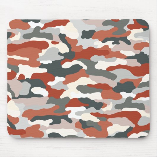 Herfst Camouflage Muismat (Voorkant)