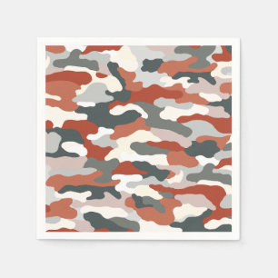 Herfst Camouflage Servet