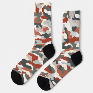 Herfst Camouflage Sokken