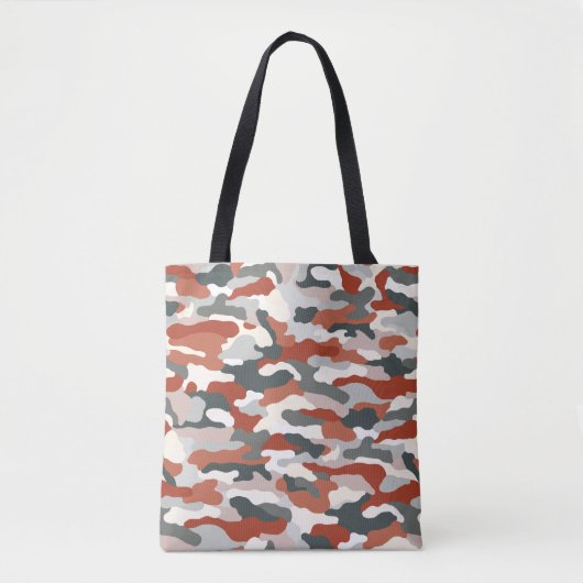 Herfst Camouflage Tote Bag (Voorkant)