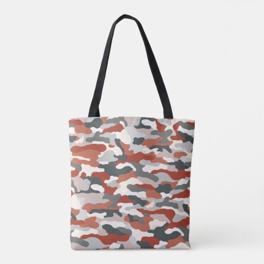 Herfst Camouflage Tote Bag (Achterkant)