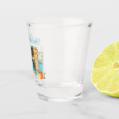 Herfst Camping Trailer Shot Glas (Rechts)