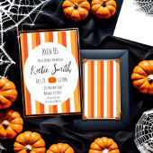 Herfst Candy Corn Shower Uitnodiging