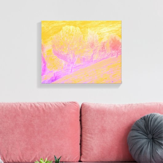 Herfst Canvas (Insitu (Woonkamer))