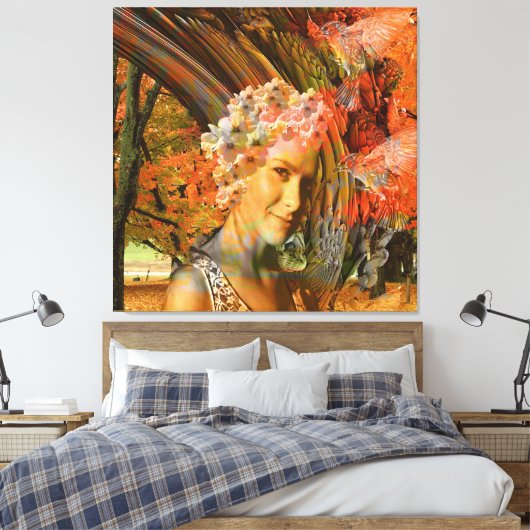 Herfst Canvas Afdruk (Insitu (Slaapkamer))