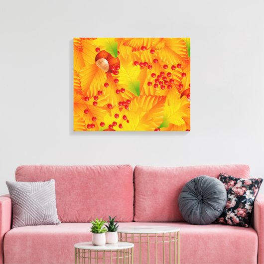 herfst canvas afdruk (Insitu (Woonkamer))