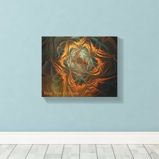 herfst canvas afdruk (Insitu (Houten vloer))