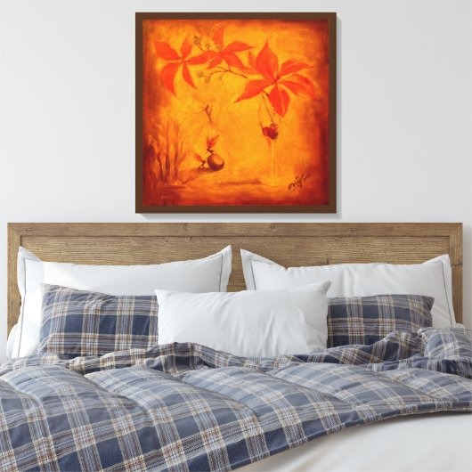Herfst Canvas Afdruk (Insitu (Slaapkamer))