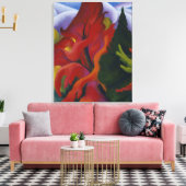 Herfst Canvas Afdruk (Insitu (Woonkamer))