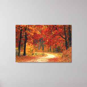 herfst canvas afdruk