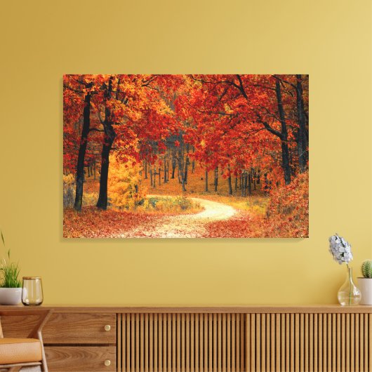 herfst canvas afdruk (Insitu (Woonkamer))