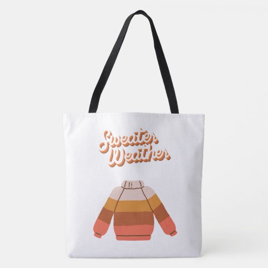 herfst canvas tas (Voorkant)