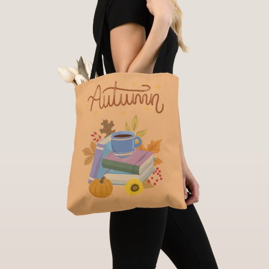 Herfst Canvas tas (Dichtbij)