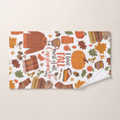 Herfst Capybara Handdoek (Handdoek)