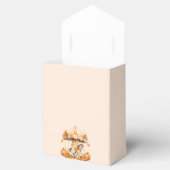 Herfst Carrousel pompoen is onderweg Bedankdoosjes (Geopend)