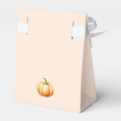 Herfst Carrousel pompoen is onderweg Bedankdoosjes (Achterkant)