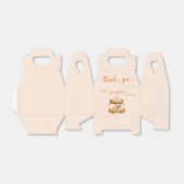 Herfst Carrousel pompoen is op weg naar de gunstbo Bedankdoosjes (Uitgevouwen)