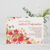 Herfst Cascade Kaart (Staand voorkant)