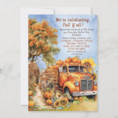Herfst Celebration Uitnodigingen (Achterkant)