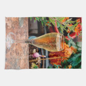 Herfst Champagne Celebration Theedoek (Horizontaal)