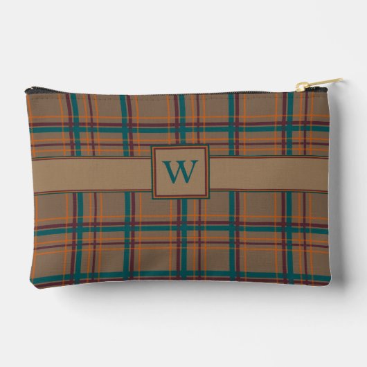 Herfst Chic Plaid Etui (Achterkant)