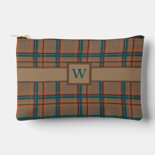 Herfst Chic Plaid Etui (Voorkant)