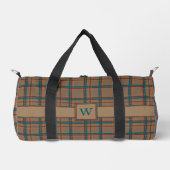 Herfst Chic Plaid Plunjezak (Voorkant)