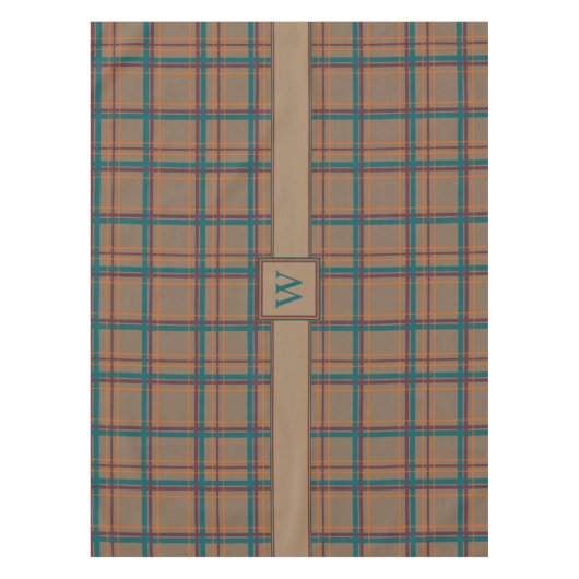 Herfst Chic Plaid tafelkleed (Voorkant)