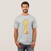 Herfst Chipmunk en Haystack T-shirt (Voorkant volledig)