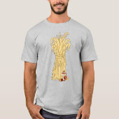 Herfst Chipmunk en Haystack T-shirt (Voorkant)
