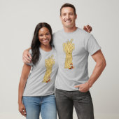 Herfst Chipmunk en Haystack T-shirt (Unisex)