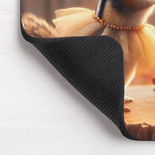 Herfst Chipmunks dansen Muismat (Hoek)