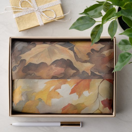 Herfst Chipmunks & Marshmallows Decoupage Tissuepapier (Geschenk)