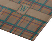 Herfst Chique Plaid Glas Snijplank (Hoek)