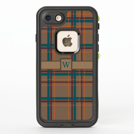 Herfst Chique Plaid Lifeproof Smartfoon Hoes (Achterkant)