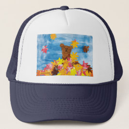 Herfst Choco Beer - Kinder kunst voor Choc Trucker Pet