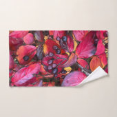 Herfst Chokecherries - Badhanddoek Set Bad Handdoek (Handdoek)