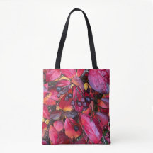 Herfst Chokecherries - Canvas tas