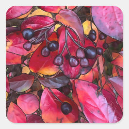 Herfst Chokecherries - Envelop Stickers